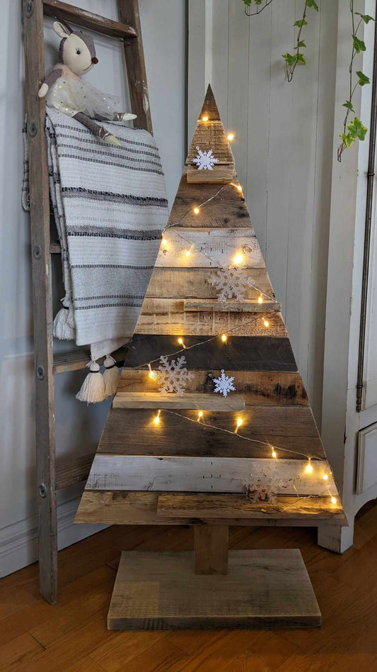 Sapin en bois recyclé